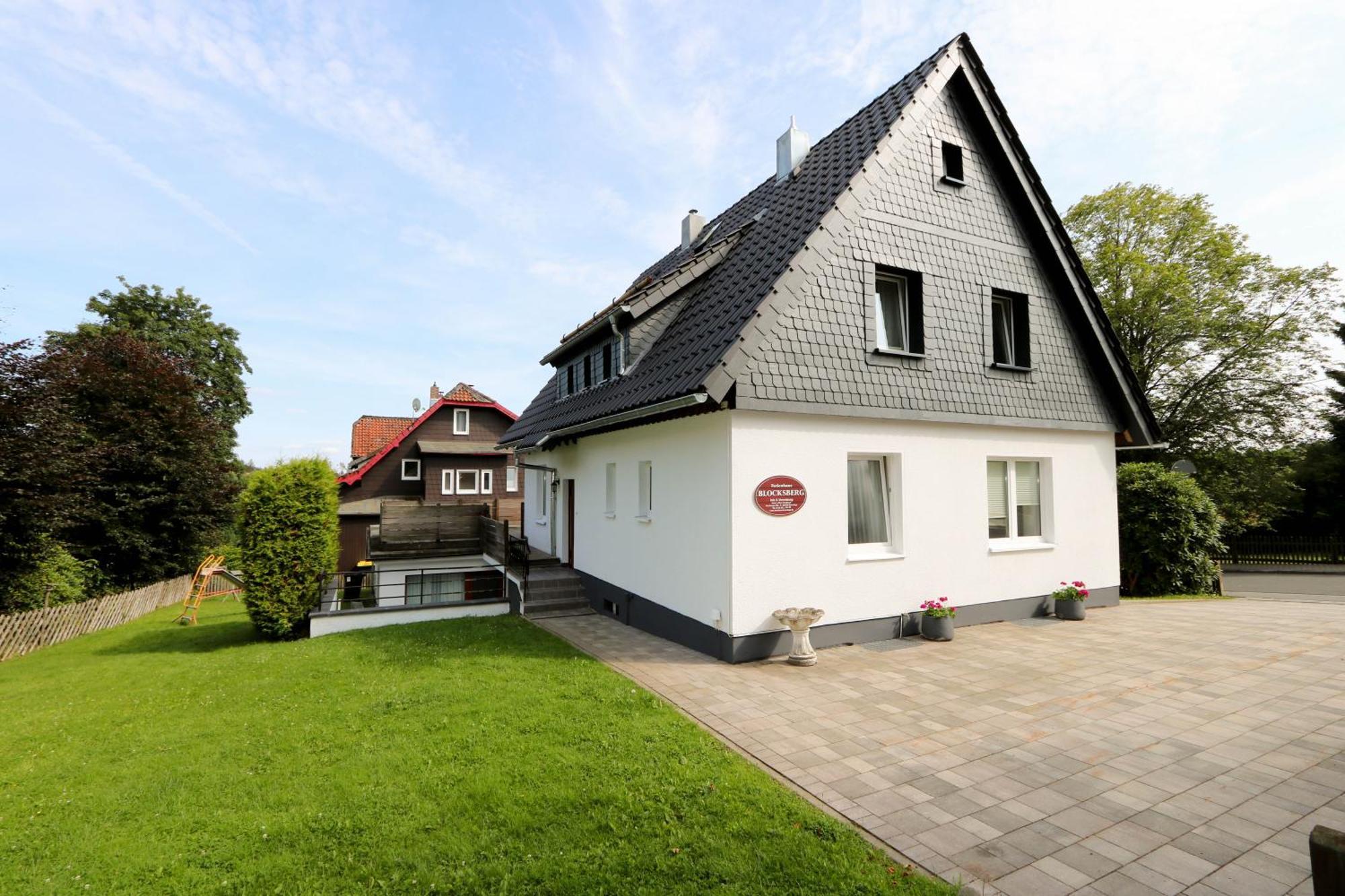 Ferienhaus Blocksberg ブラウンラーゲ エクステリア 写真